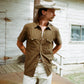Slub Cotton Olive Drab Men's Shirt