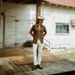 Slub Cotton Olive Drab Men's Shirt