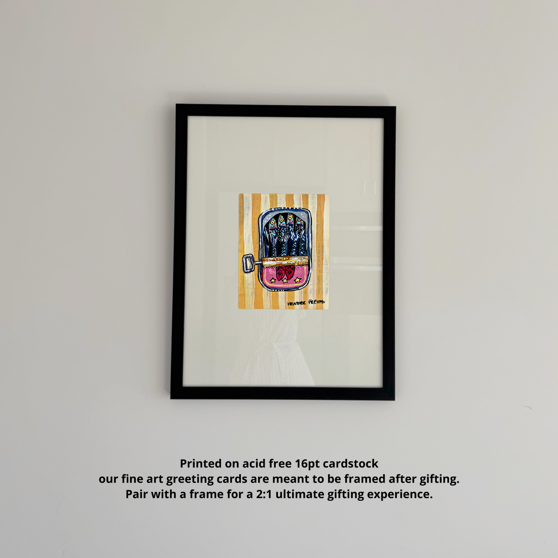 Sardines Greeting Card Fine Art Print-2