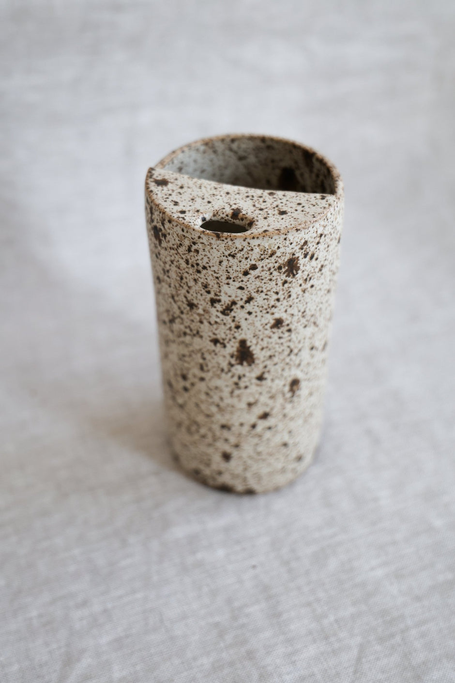 Quail Egg Speckled To - Go Cup | Ceramic Stoneware - Aware House