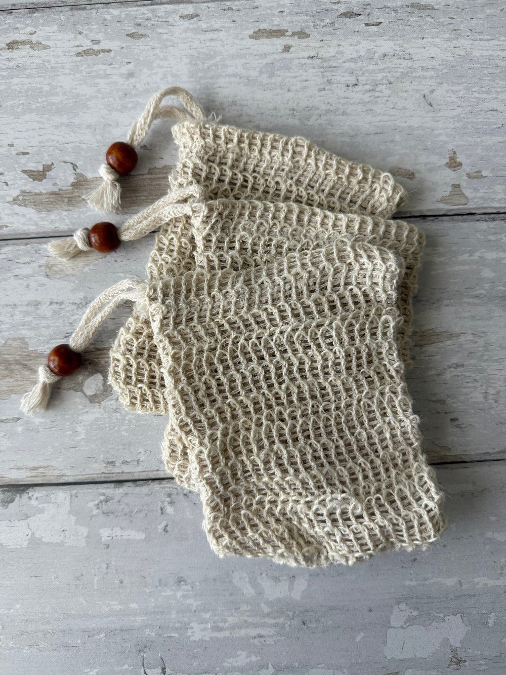 Natural Soap Sack | Exfoliating Soap Saver Bag - Aware House