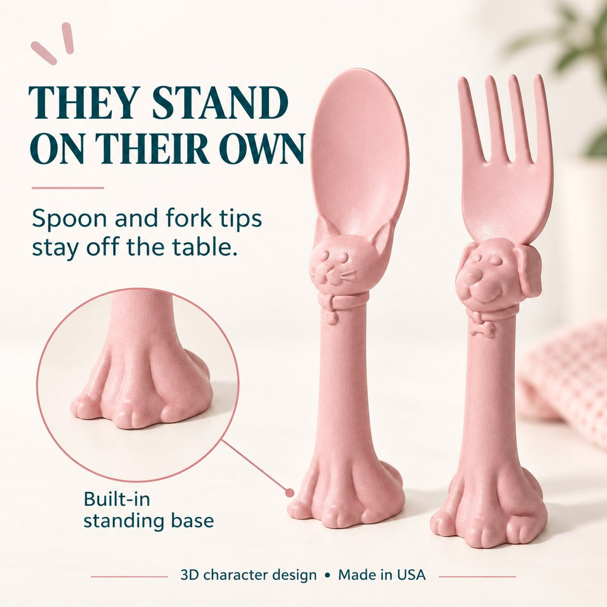 Spoon la la Toddler Utensils — 2 Pack-zoom-24