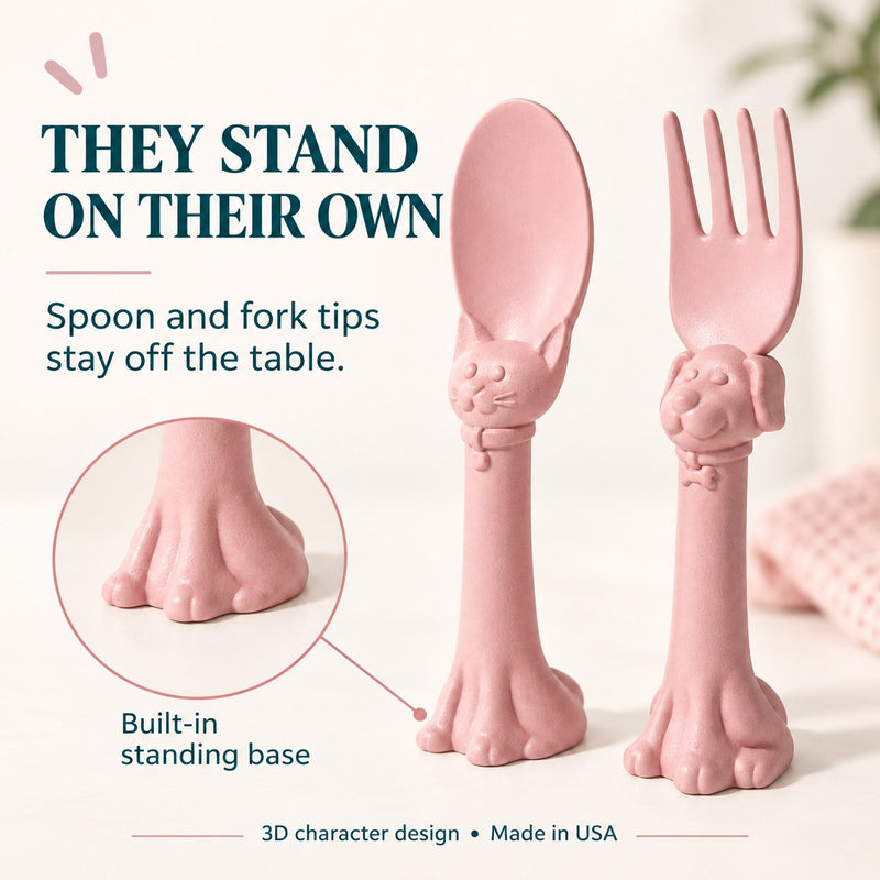 Spoon la la Toddler Utensils — 6 Pack-zoom-