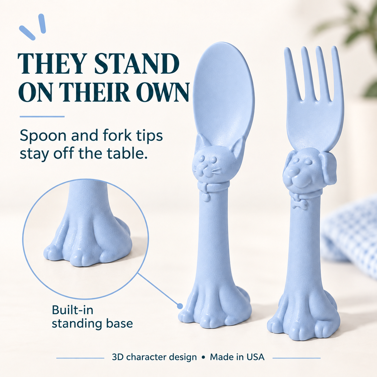 Spoon la la Toddler Utensils — 6 Pack-zoom-25