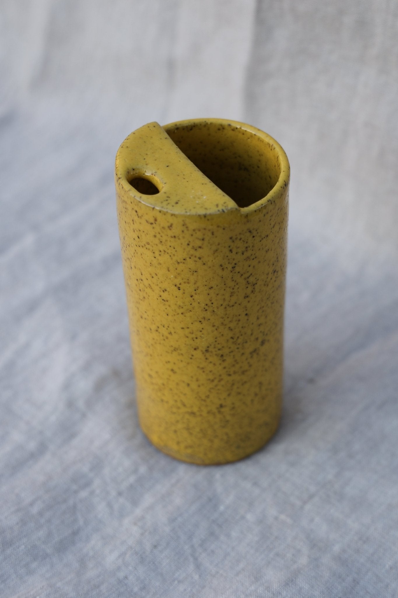 Buttered Sunlight Travel Cup | Yellow Ceramic To - Go Mug - Aware House