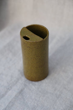 Olive Speckled Travel Mug | Ceramic To - Go Cup - Aware House