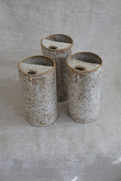 Speckled White Travel Mug (Second) | Ceramic To - Go Cup - Aware House - Ellie Begin - 