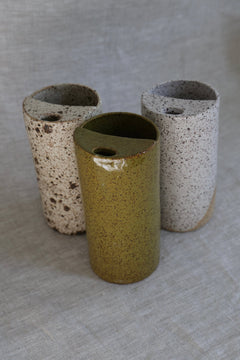 Olive Speckled Travel Mug | Ceramic To - Go Cup - Aware House
