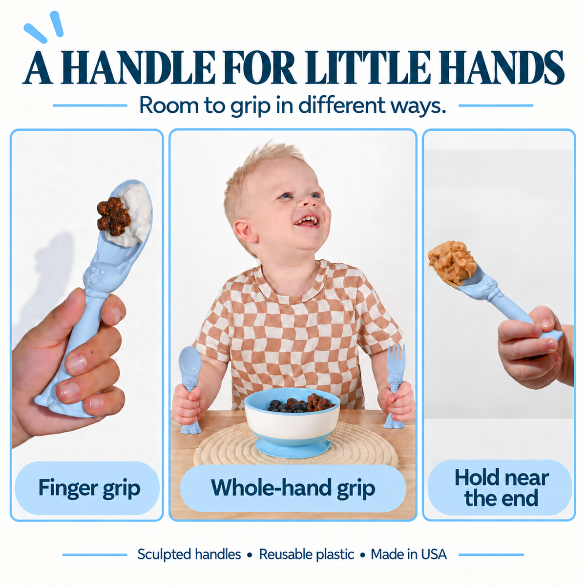 Spoon la la Toddler Utensils — 2 Pack-4