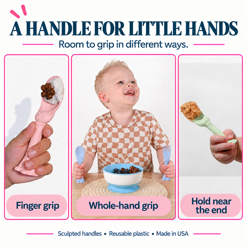 Spoon la la Toddler Utensils — 6 Pack-zoom-