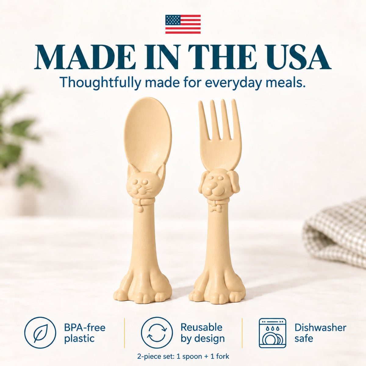 Spoon la la Toddler Utensils — 2 Pack-zoom-12