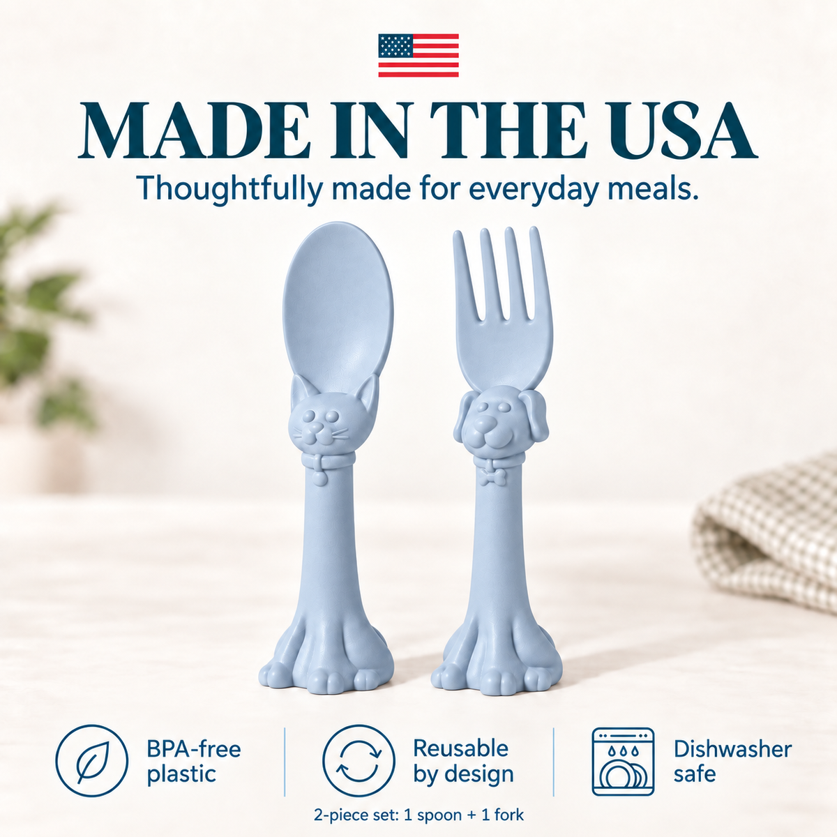 Spoon la la Toddler Utensils — 2 Pack-zoom-5