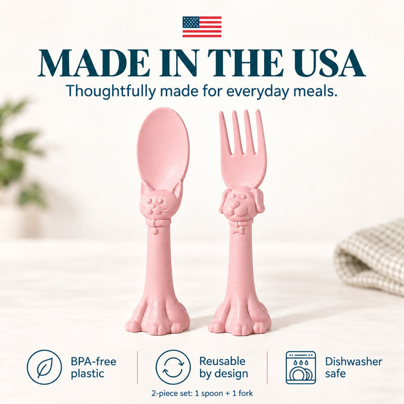 Spoon la la Toddler Utensils — 2 Pack-zoom-