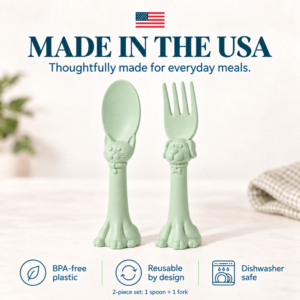 Spoon la la Toddler Utensils — 2 Pack-zoom-19