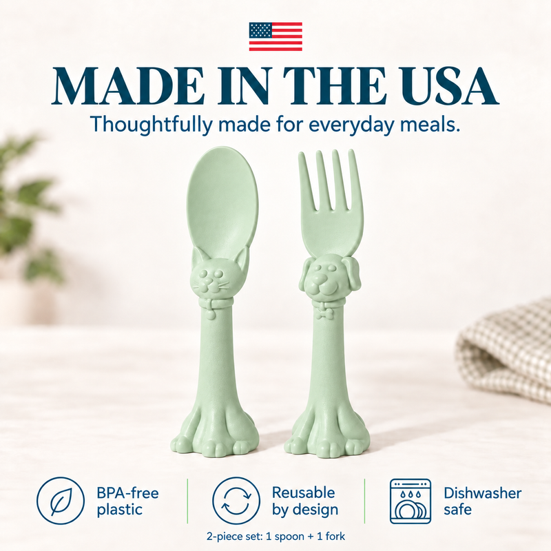 Spoon la la Toddler Utensils — 2 Pack-zoom-