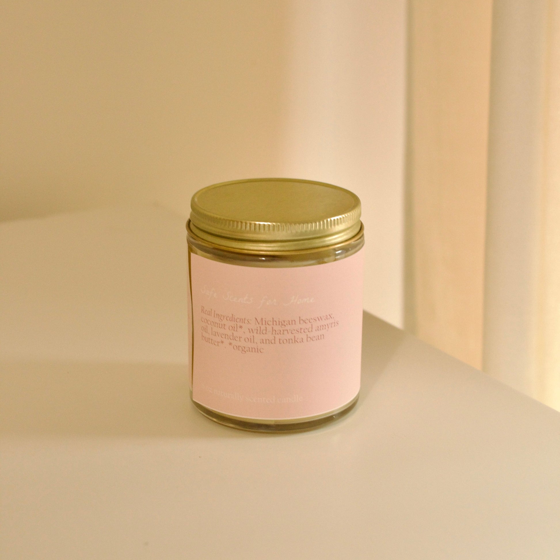 Sweet Dreams Aromatherapy Beeswax Candle-3