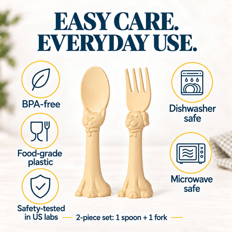Spoon la la Toddler Utensils — 2 Pack-zoom-
