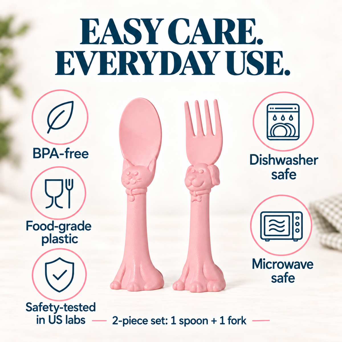 Spoon la la Toddler Utensils — 2 Pack-27