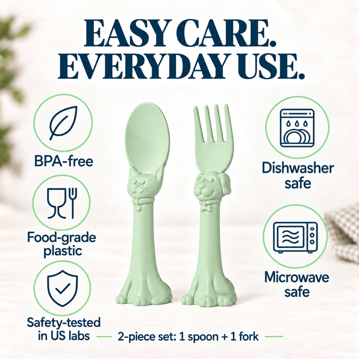 Spoon la la Toddler Utensils — 2 Pack-20
