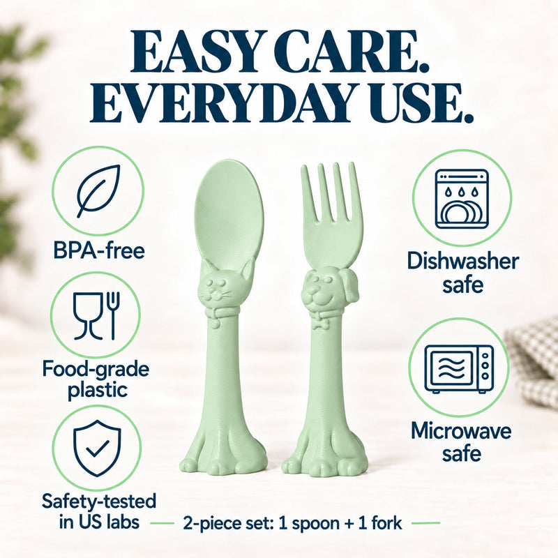 Spoon la la Toddler Utensils — 2 Pack-zoom-