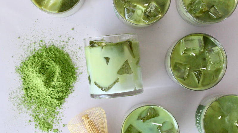 Matcha Milk Container Candle-zoom-