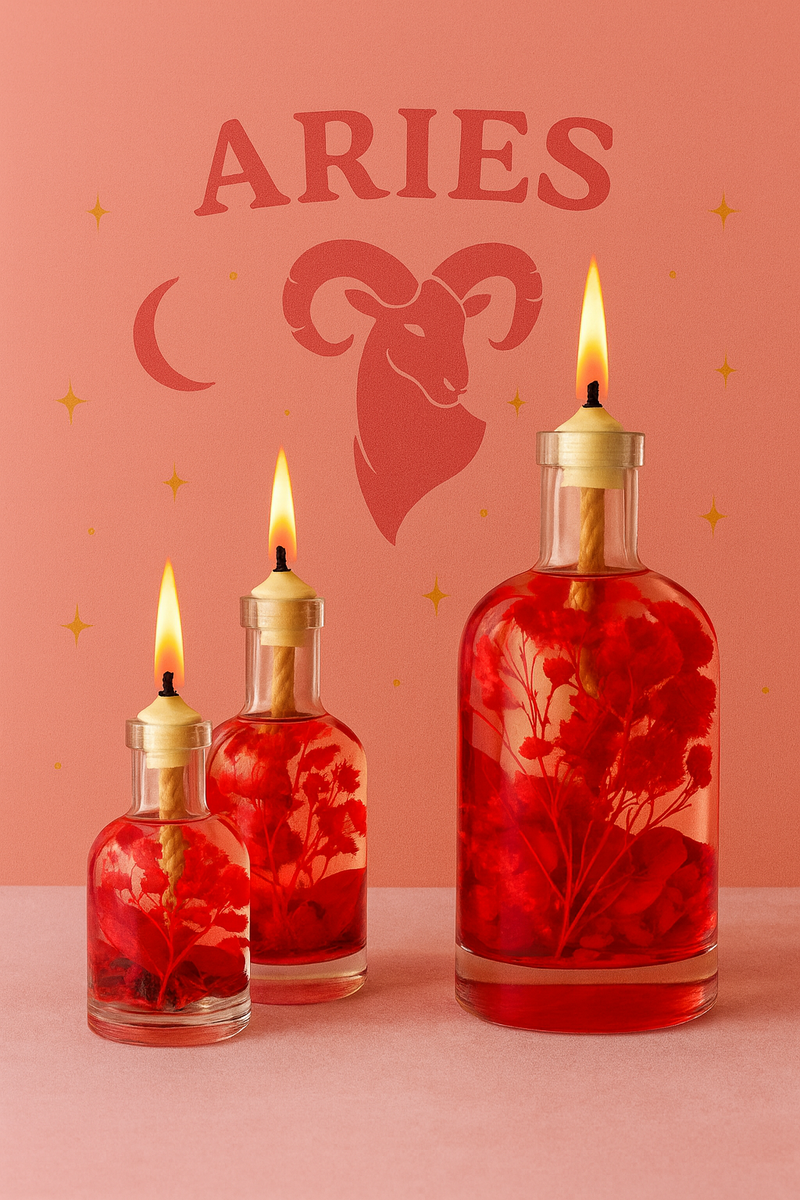 Aries Oil Candle-zoom-