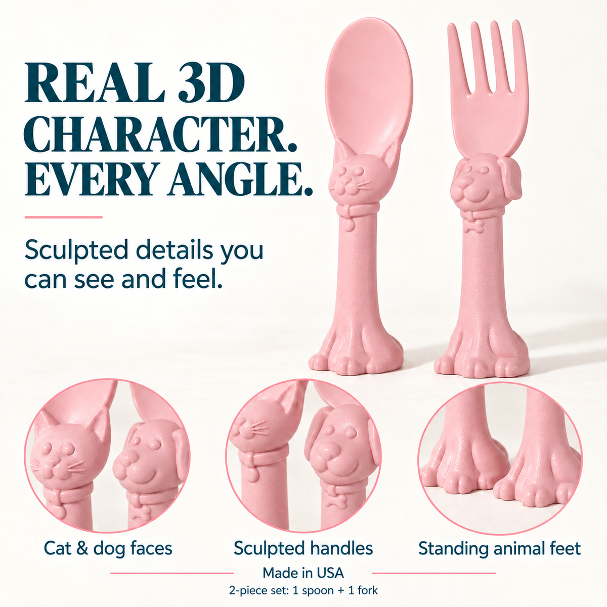 Spoon la la Toddler Utensils — 2 Pack-29