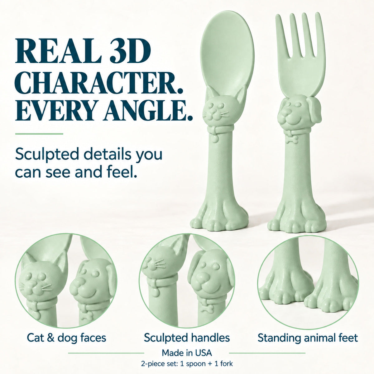 Spoon la la Toddler Utensils — 2 Pack-zoom-22