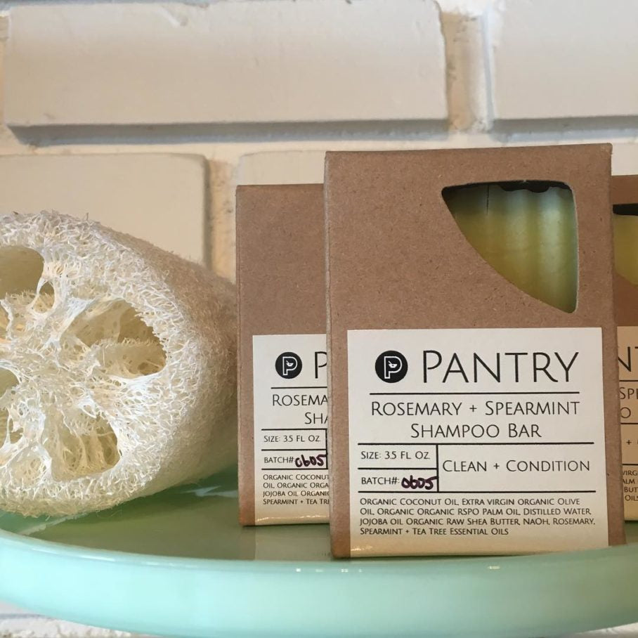 Rosemary | Spearmint Shampoo Bar | Low Waste Hair Wash