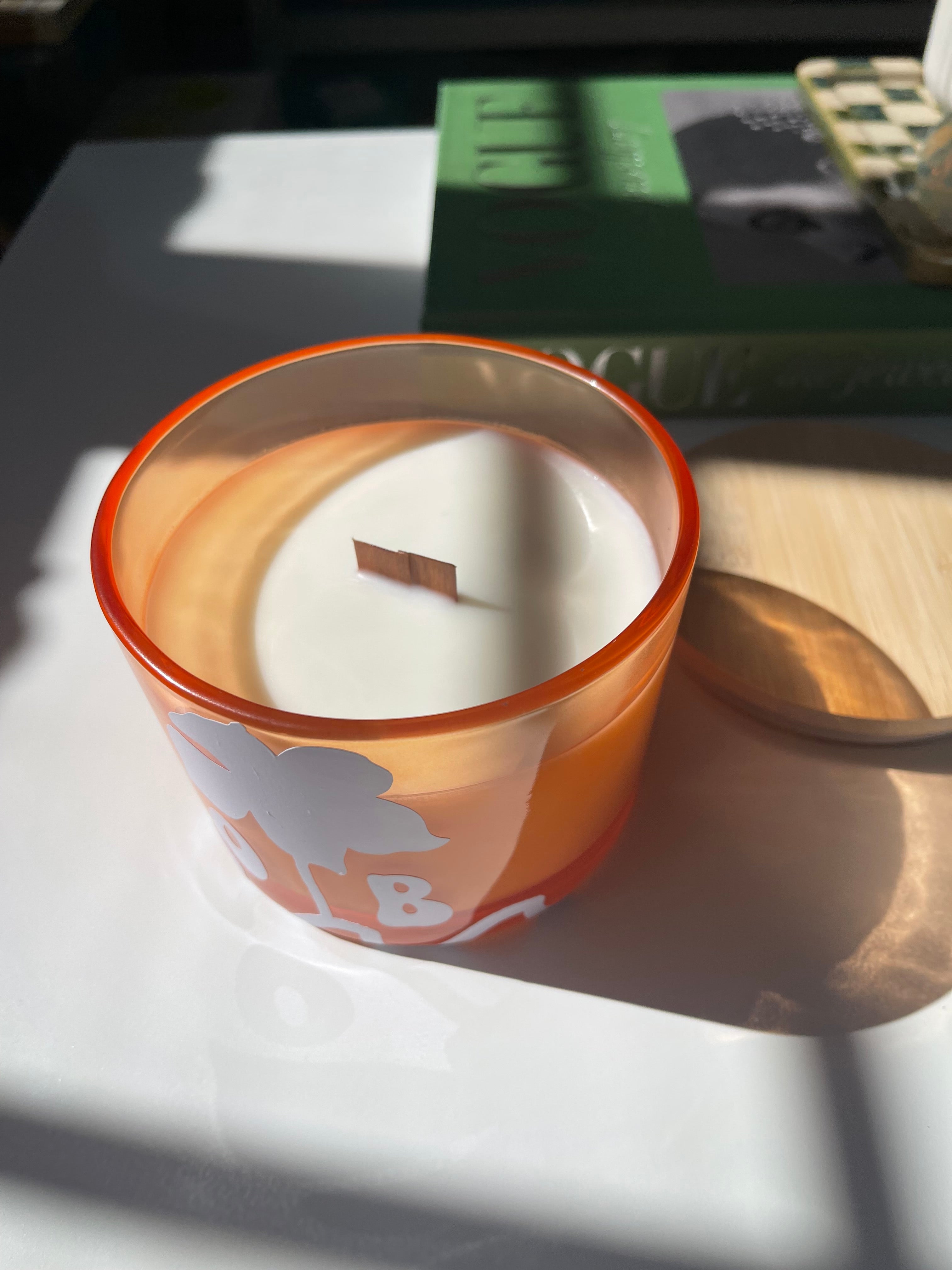 X-Large Tropical Melon Soy Candle-zoom-4
