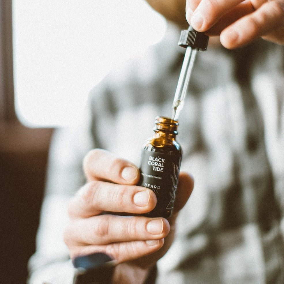 Black Coral Tide Beard Oil - Aware House - Broken Top Brands -