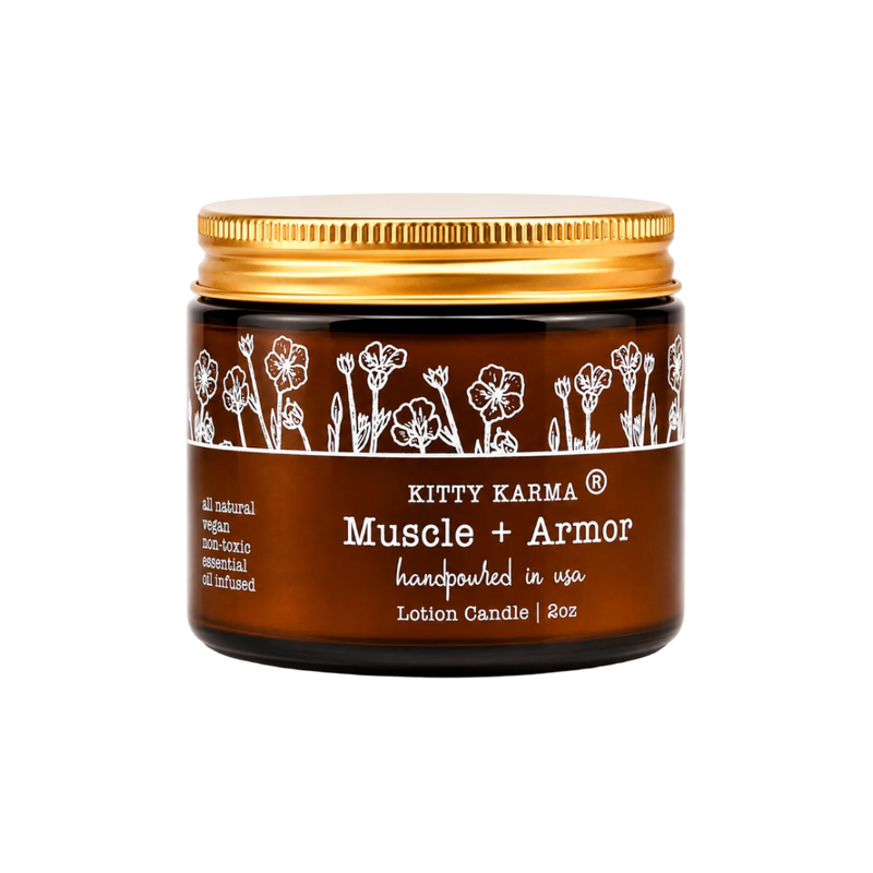Muscle Armor Massage Candle Balm-zoom-