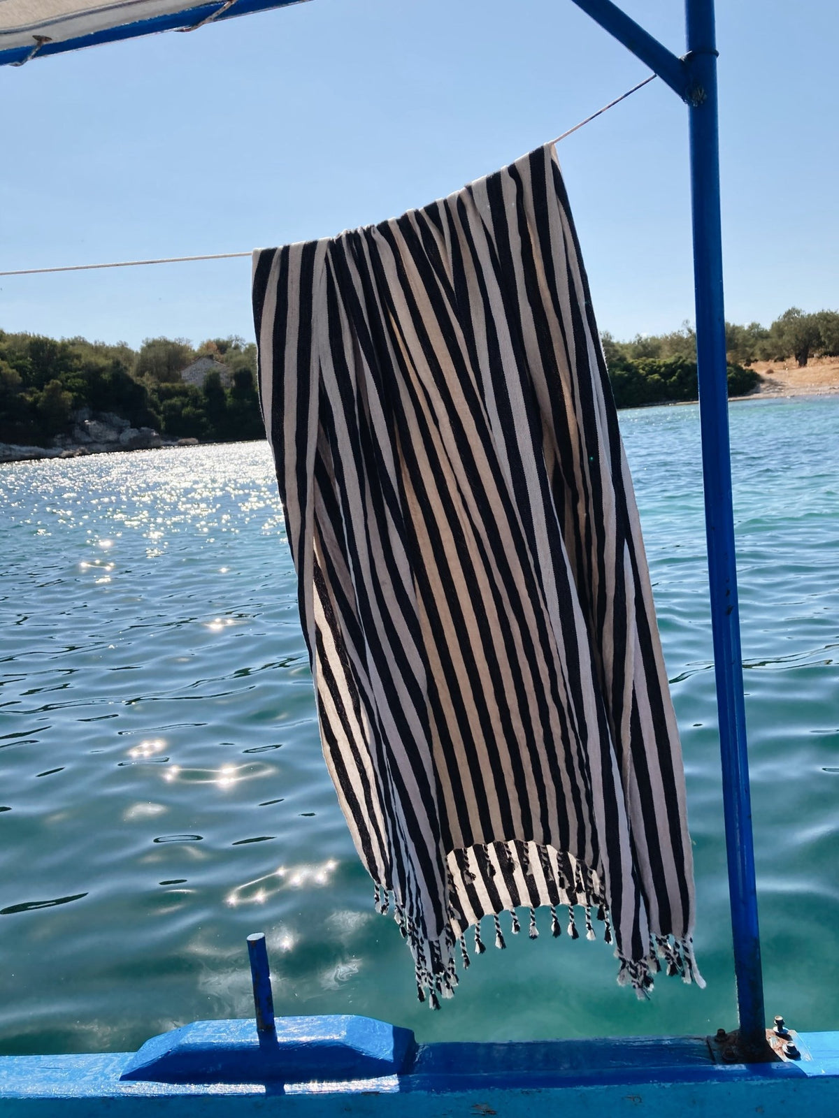 Zebra Towel - Aware House - Eastern Woven -