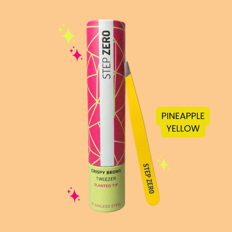 Crispy Brows Slanted Tweezer | Color Variety-zoom-