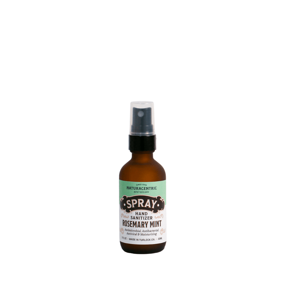 Rosemary Mint Essential Oil Based Hand Sanitizer Spray - Aware House - Naturacentric -