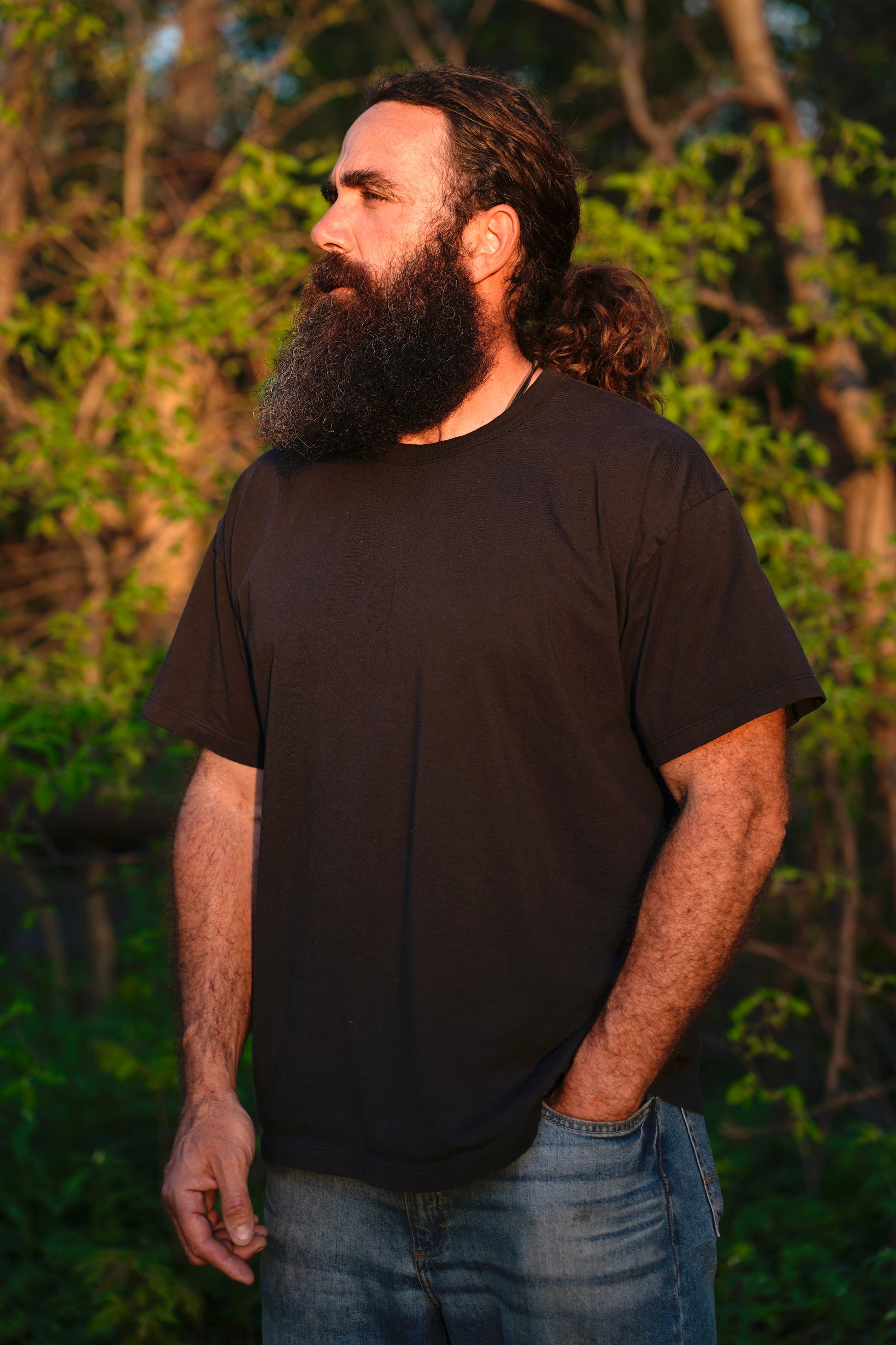 Unisex Organic Cotton Short Sleeve T-Shirt | Black-1