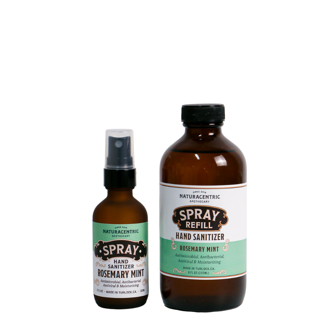 Rosemary Mint Essential Oil Based Hand Sanitizer Spray-1