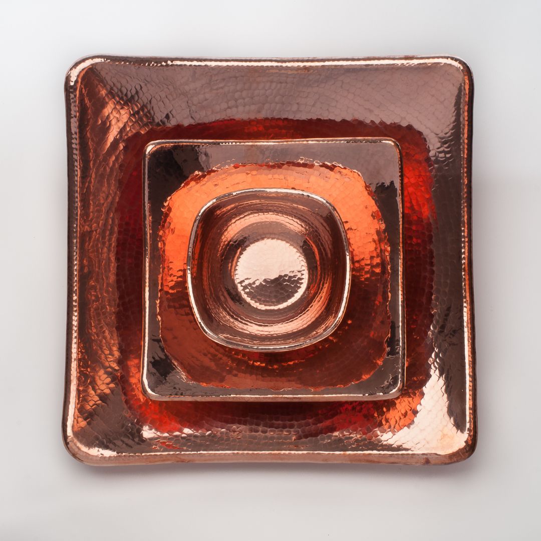 Flat Earth Copper Bowl-zoom-1