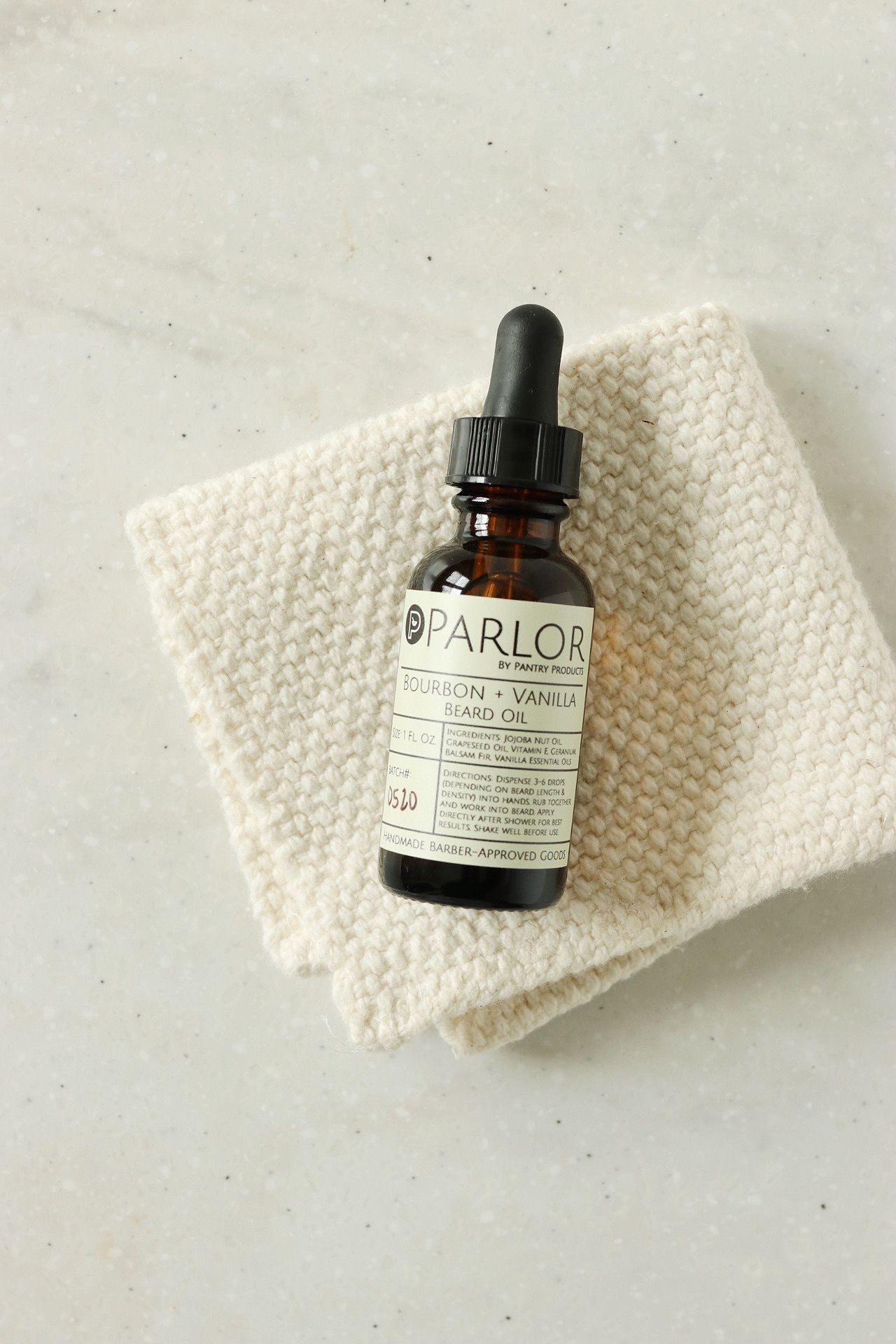 Bourbon, Fir + Vanilla Beard Oil | All-Natural Beard Conditioner-zoom-1