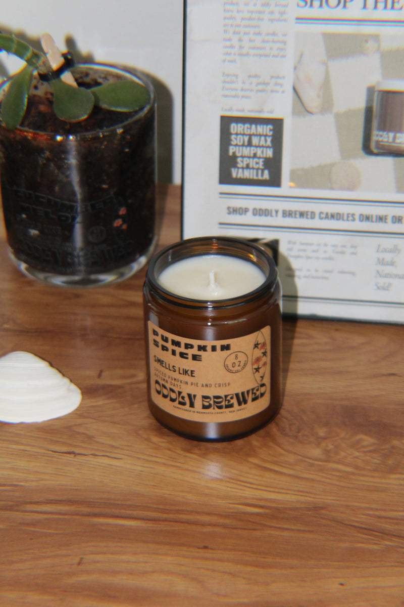 Pumpkin Spice Soy Candle-zoom-