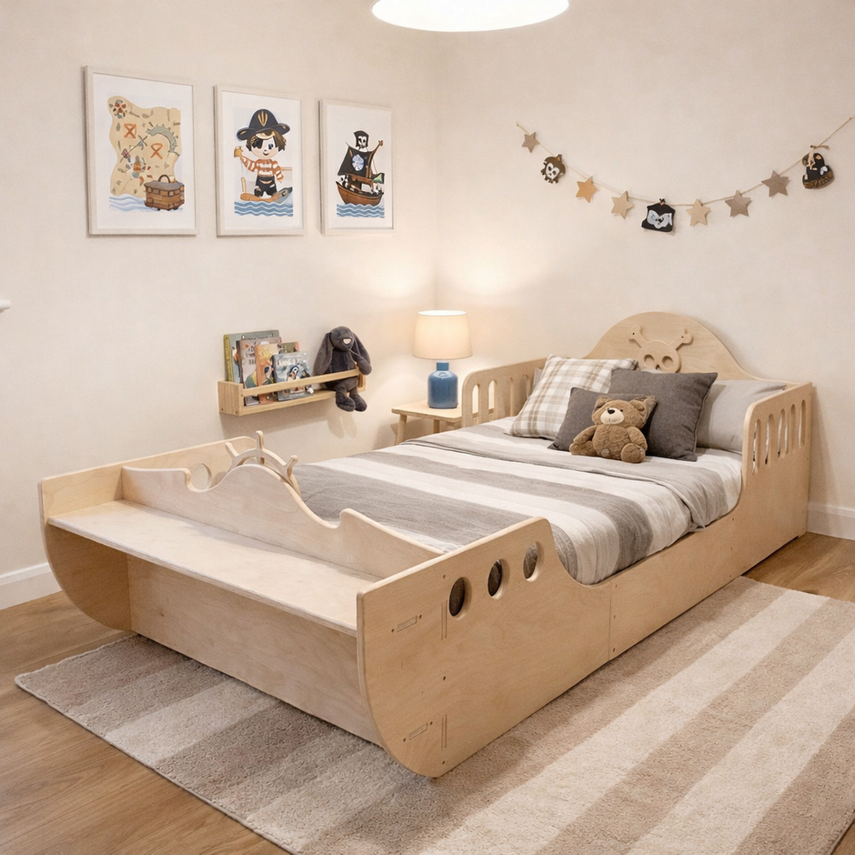 CAPTAIN JACK | Pirate Ship Bed