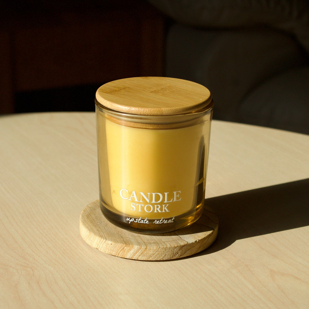 An Upstate Retreat Beeswax Candle-zoom-1