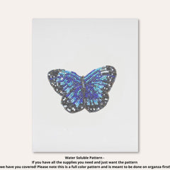 Blue Butterfly Beaded Art Kit - Aware House