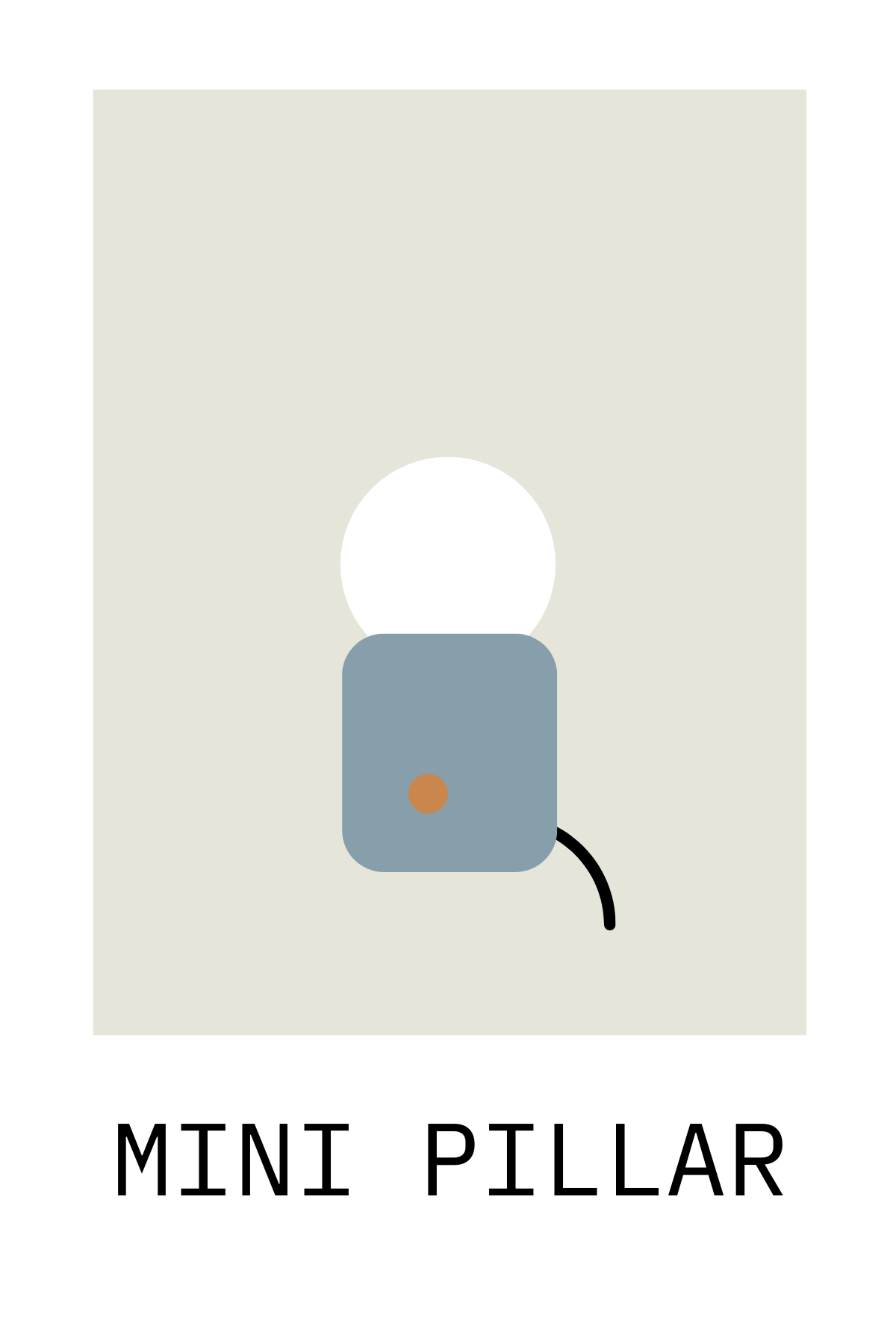 Made to Order Mini Pillar Lamp-zoom-3