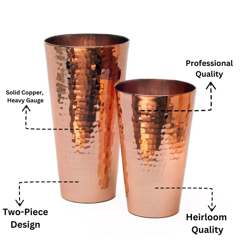 Copper Boston Shaker Set-zoom-