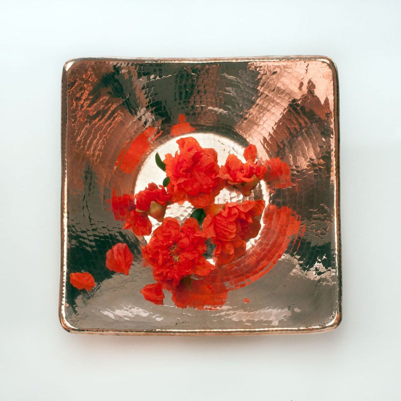 Flat Earth Copper Bowl-zoom-