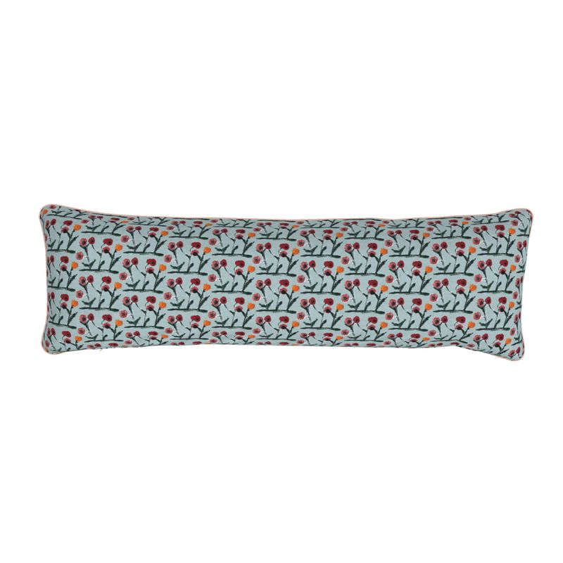 Persimmon Posey Bolster Pillow