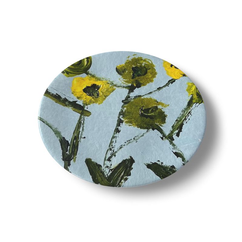 Lemon Posey China Plate Set