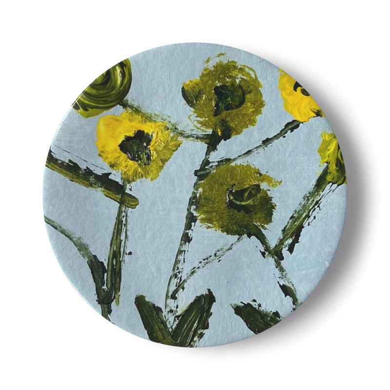 Lemon Posey China Plate Set