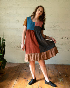 Quilted Billie Dress | Neutral - Aware House - Ersa Fibers - 